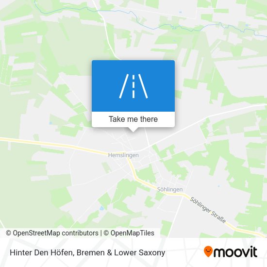 Hinter Den Höfen map