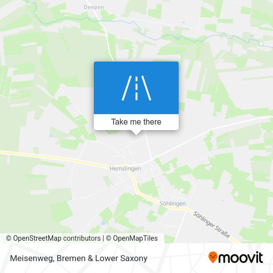 Meisenweg map