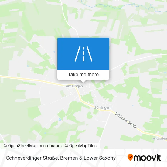 Карта Schneverdinger Straße
