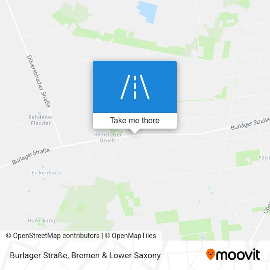 Burlager Straße map
