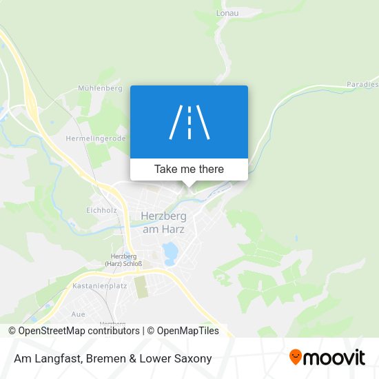 Am Langfast map