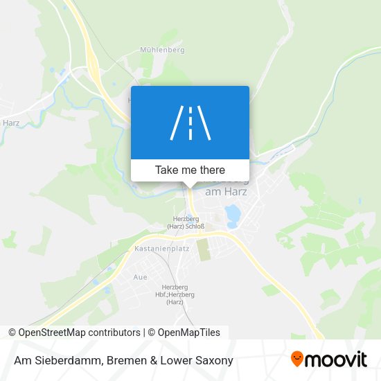 Am Sieberdamm map