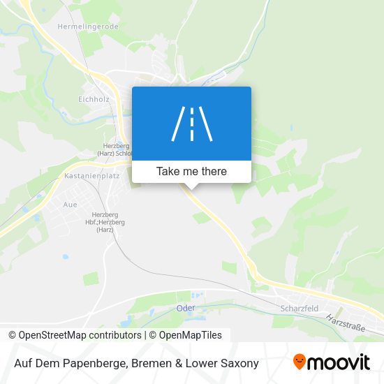 Auf Dem Papenberge map