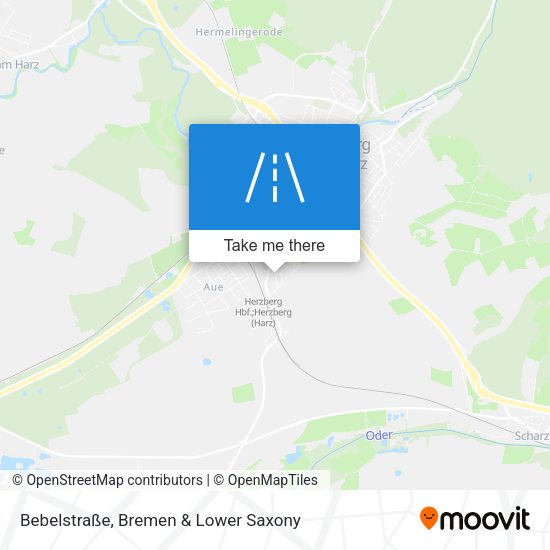 Bebelstraße map