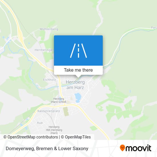 Domeyerweg map