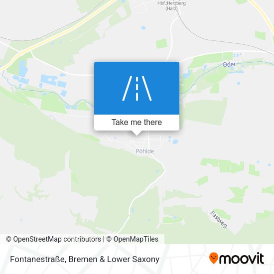 Fontanestraße map