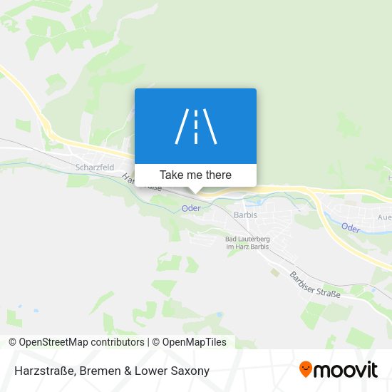 Harzstraße map