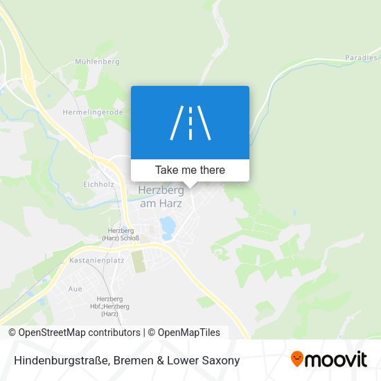 Hindenburgstraße map