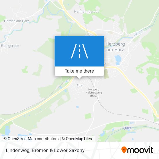 Lindenweg map