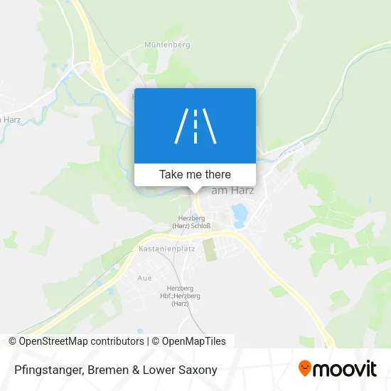 Карта Pfingstanger