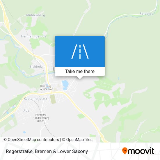 Regerstraße map