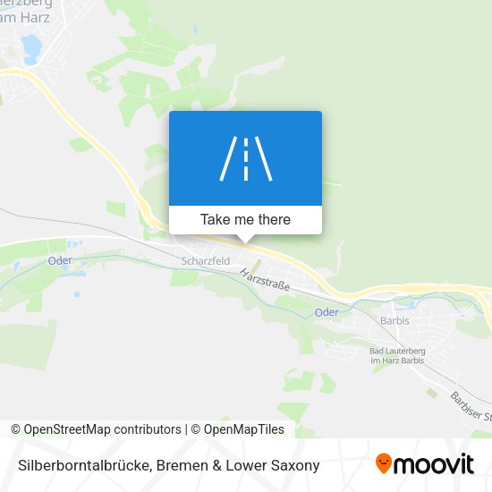 Silberborntalbrücke map