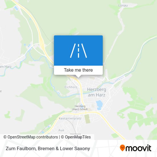 Zum Faulborn map