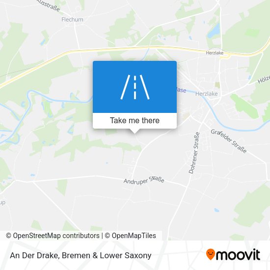 An Der Drake map