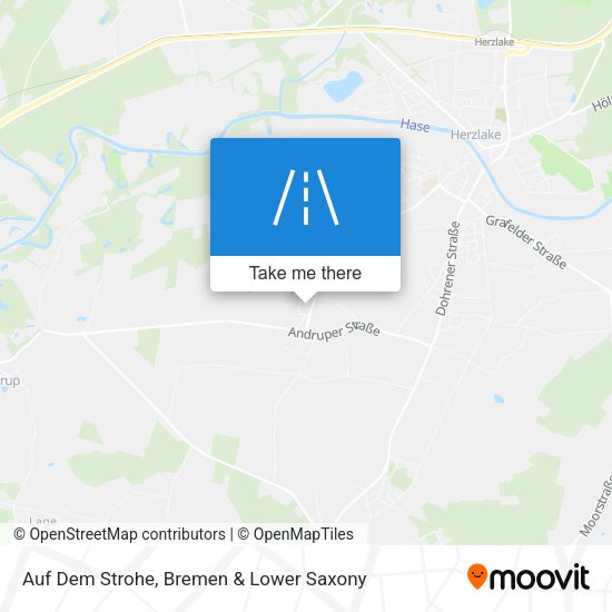 Auf Dem Strohe map