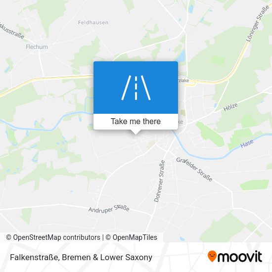 Falkenstraße map