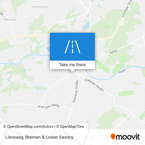 Lönsweg map