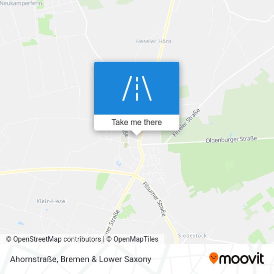 Ahornstraße map