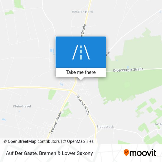 Auf Der Gaste map