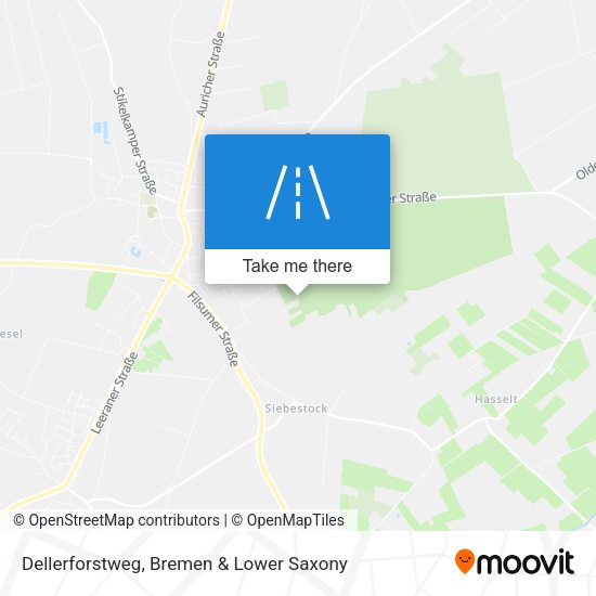Dellerforstweg map