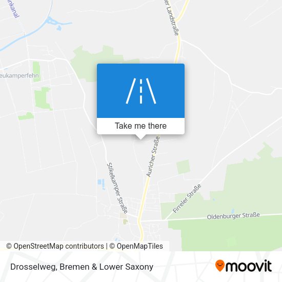 Drosselweg map