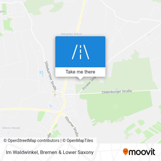 Im Waldwinkel map