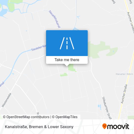 Kanalstraße map