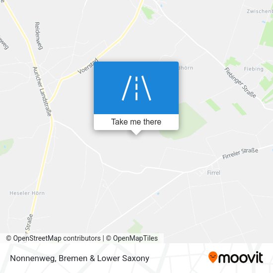 Nonnenweg map