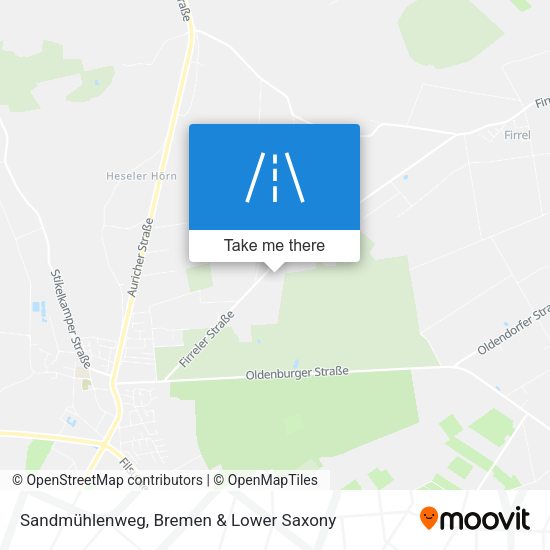 Sandmühlenweg map