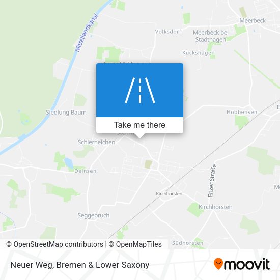 Neuer Weg map