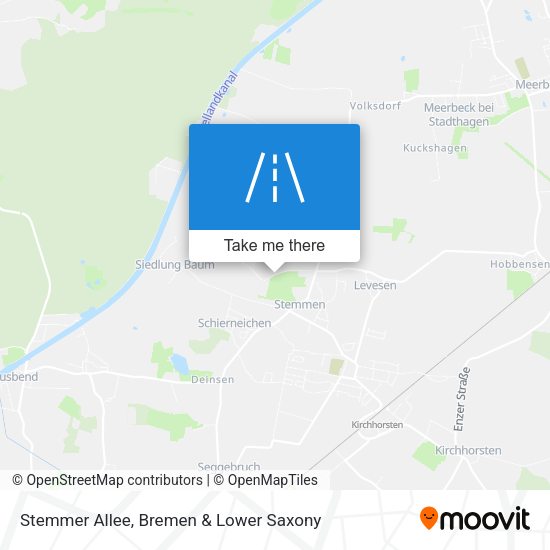 Stemmer Allee map