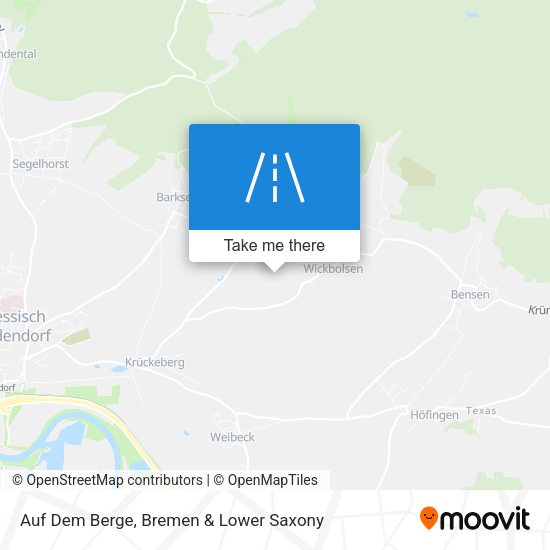 Auf Dem Berge map
