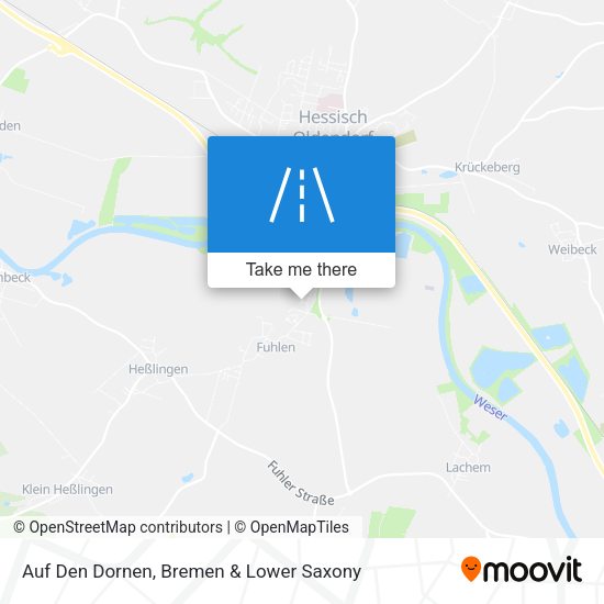Auf Den Dornen map