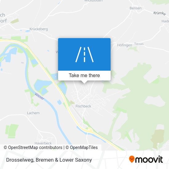 Drosselweg map