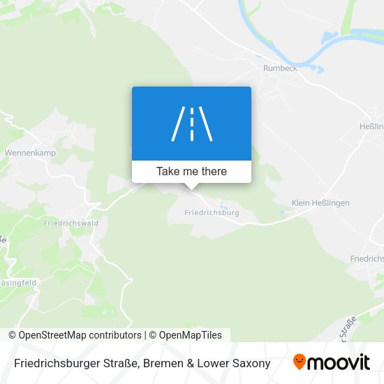 Friedrichsburger Straße map