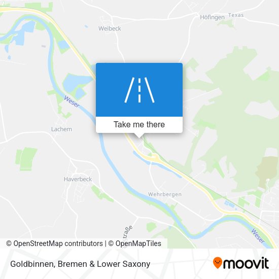 Goldbinnen map