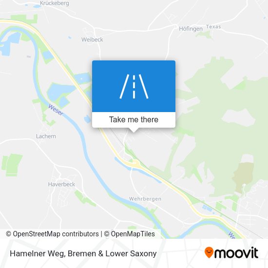 Hamelner Weg map