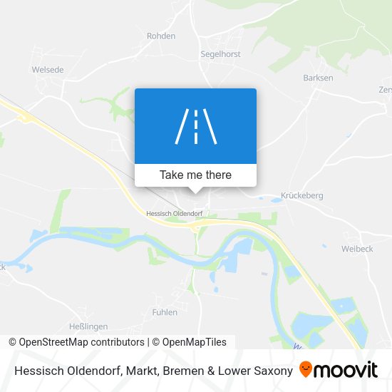 Hessisch Oldendorf, Markt map
