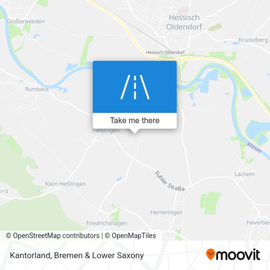 Kantorland map