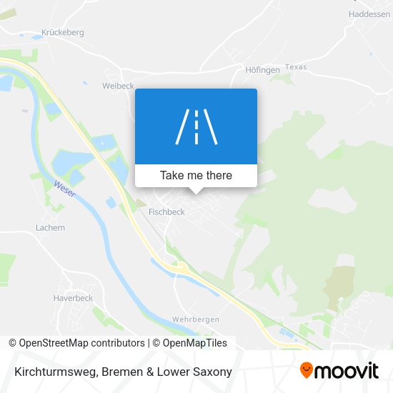 Kirchturmsweg map