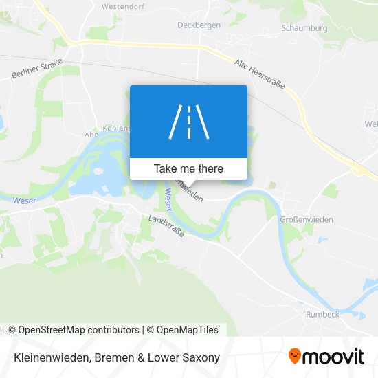 Kleinenwieden map