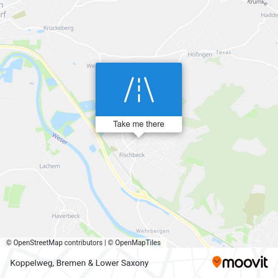 Koppelweg map