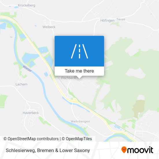 Schlesierweg map