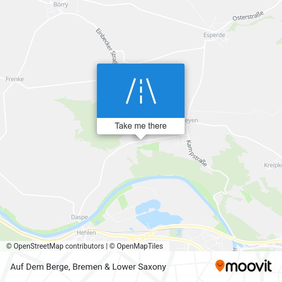 Auf Dem Berge map