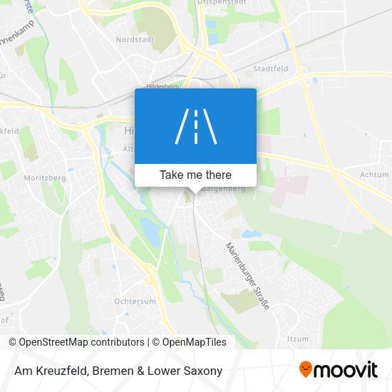 Am Kreuzfeld map