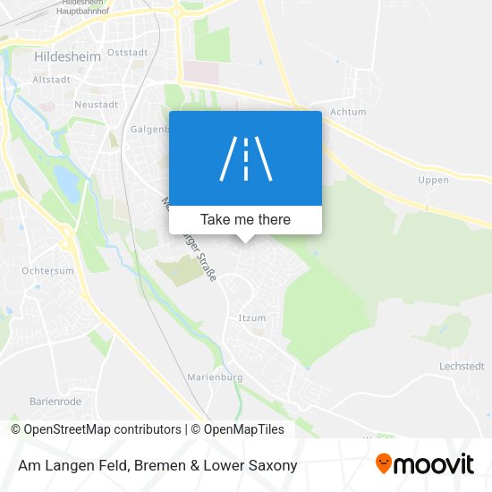Am Langen Feld map