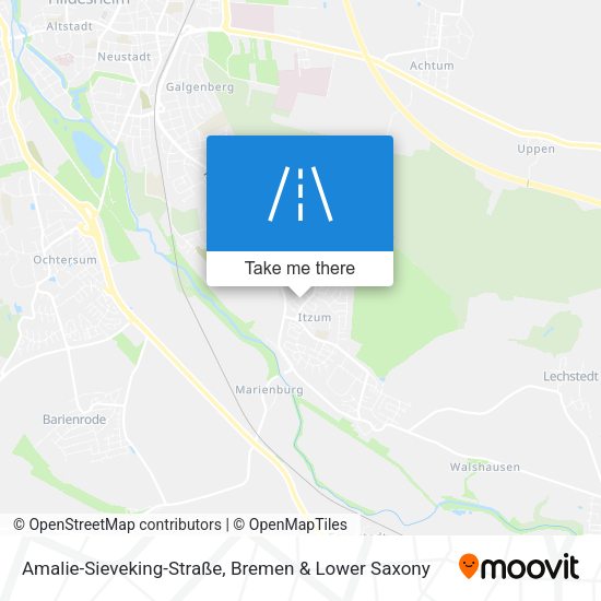 Amalie-Sieveking-Straße map