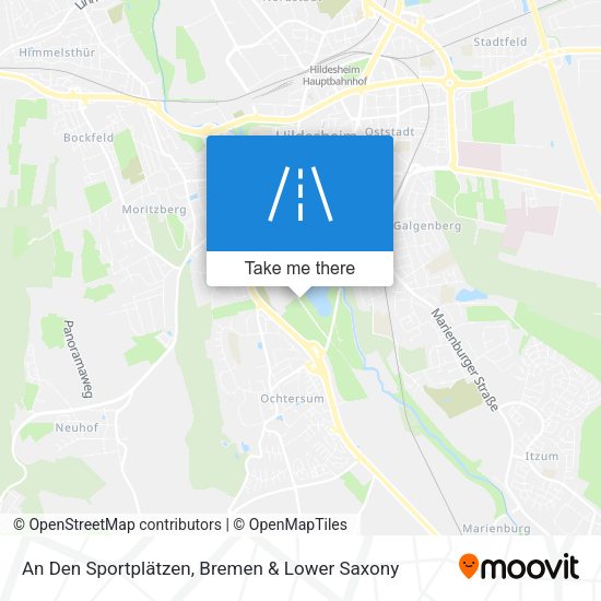 An Den Sportplätzen map