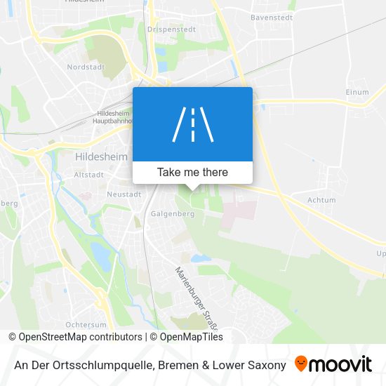 An Der Ortsschlumpquelle map