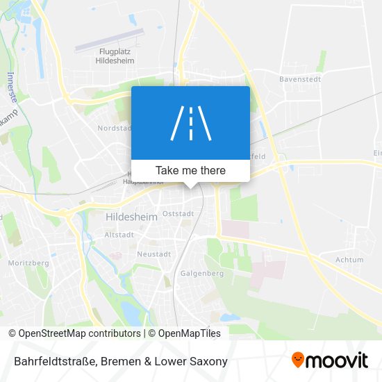 Bahrfeldtstraße map